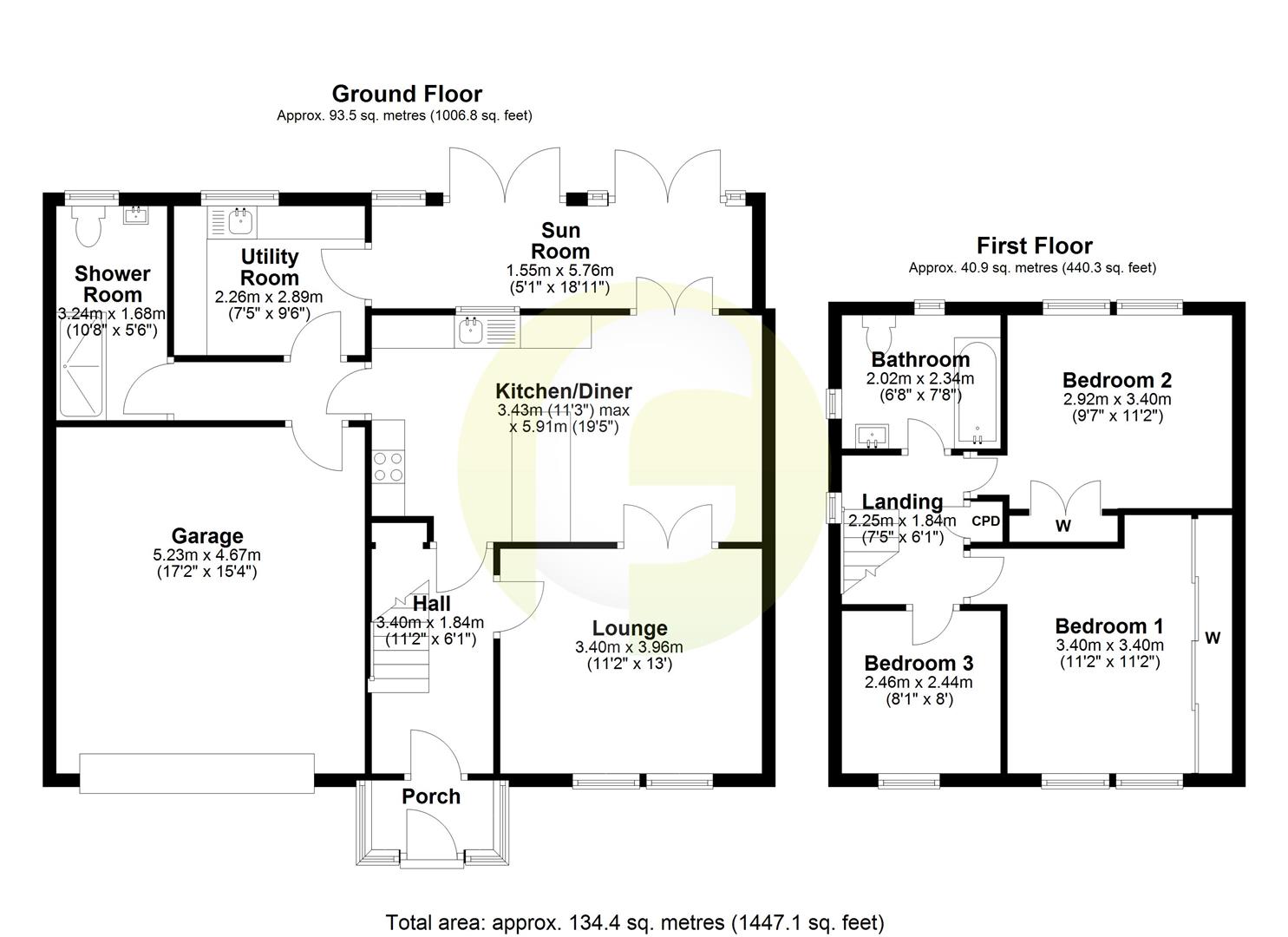Floorplan.Walwick Avenue, North Shields
